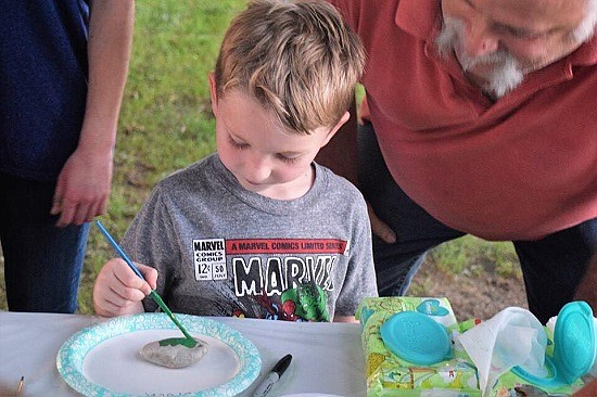 The Student's Fund of Hope held a Movie Night on the Hope Town Square, Friday, Sept. 14th and raised more than $3,800 to assist community students and their families. Photo courtesy of Students' Fund of Hope.