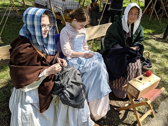 Photos from 2019 Hope Civil War Days, courtesy of Susan Thayer-Fye.