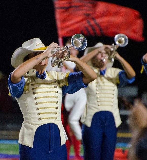 The Troopers hit their mark as a DCI marching corp at the 2017 finals.