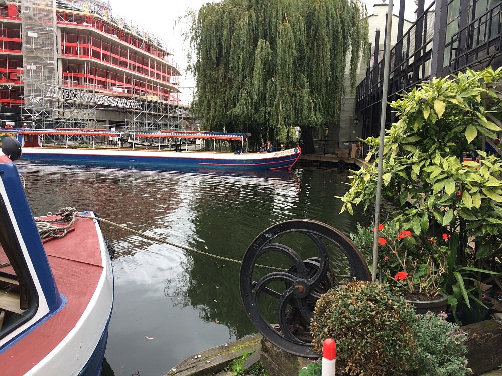 Narrow Boat On Canal