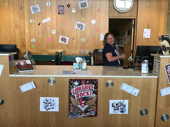 The Hope branch of the Bartholomew County Public Library held a "Libraries Rock!" Summer Celebration on the Hope Town Square Tuesday, June 5th. Photos courtesy of Bartholomew County Public Library