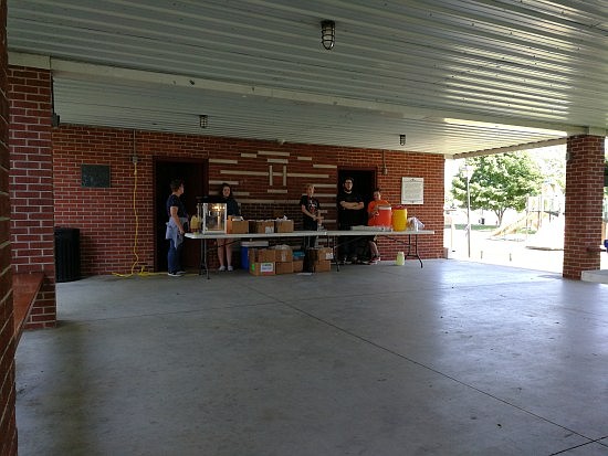 The Hope branch of the Bartholomew County Public Library held a "Libraries Rock!" Summer Celebration on the Hope Town Square Tuesday, June 5th. Photos courtesy of Bartholomew County Public Library