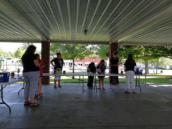 The Hope branch of the Bartholomew County Public Library held a "Libraries Rock!" Summer Celebration on the Hope Town Square Tuesday, June 5th. Photos courtesy of Bartholomew County Public Library