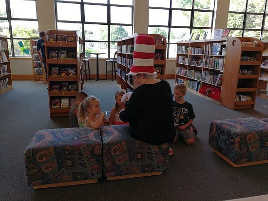 The Hope branch of the Bartholomew County Public Library held a "Libraries Rock!" Summer Celebration on the Hope Town Square Tuesday, June 5th. Photos courtesy of Bartholomew County Public Library