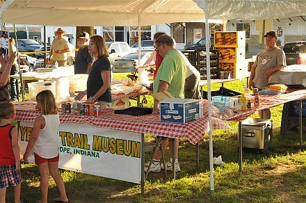 Scenes for the Friday Old-Fashioned Independence Day festivities on Friday, June 29th. The annual event is organized by the Yellow Trail Museum. Photo courtesy of Arnold Ellison.