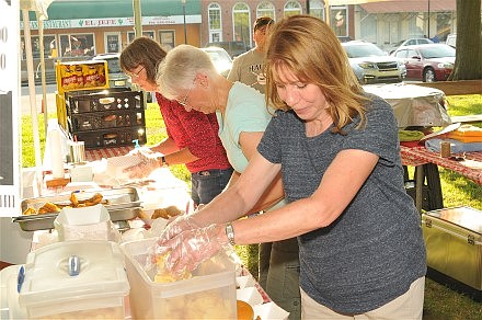 Scenes for the Friday Old-Fashioned Independence Day festivities on Friday, June 29th. The annual event is organized by the Yellow Trail Museum. Photo courtesy of Arnold Ellison.