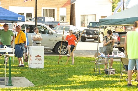 Scenes for the Friday Old-Fashioned Independence Day festivities on Friday, June 29th. The annual event is organized by the Yellow Trail Museum. Photo courtesy of Arnold Ellison.