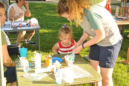 Scenes for the Friday Old-Fashioned Independence Day festivities on Friday, June 29th. The annual event is organized by the Yellow Trail Museum. Photo courtesy of Arnold Ellison.