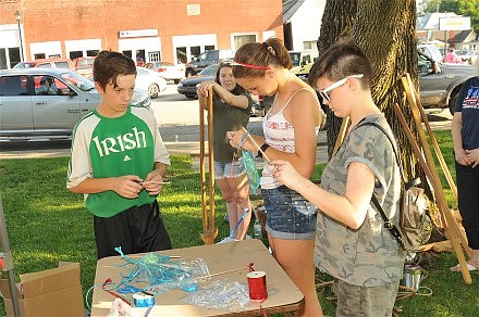 Scenes for the Friday Old-Fashioned Independence Day festivities on Friday, June 29th. The annual event is organized by the Yellow Trail Museum. Photo courtesy of Arnold Ellison.