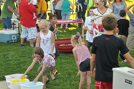 Scenes for the Friday Old-Fashioned Independence Day festivities on Friday, June 29th. The annual event is organized by the Yellow Trail Museum. Photo courtesy of Arnold Ellison.