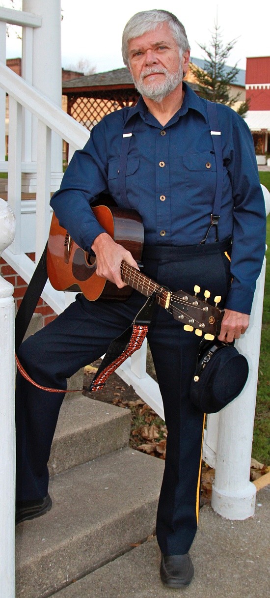 Bud Herron will perform as Hope's George W. Dixon at the Sept. 7th HSJ Online fundraiser "Once a Soldier" at WiLLow LeaVes of Hope.