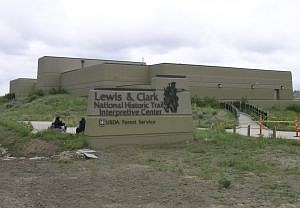 USFS Lewis & Clark National Historic Trail Interpretative Center is must-see when in Great Falls. The FOD crew spent a day there. June10, 2004. Photo credit: Mike Harding.